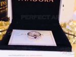 Perfect Fake Pandora 925 Silver Diamond Heart Ring